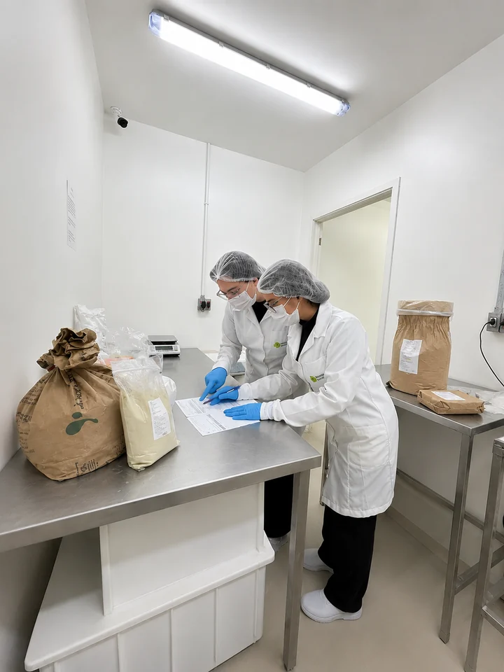 Equipe técnica da Veridi no controle de qualidade da produção
